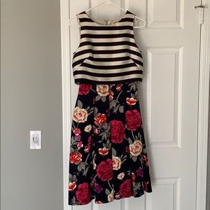 Anthropologie floral Dress
